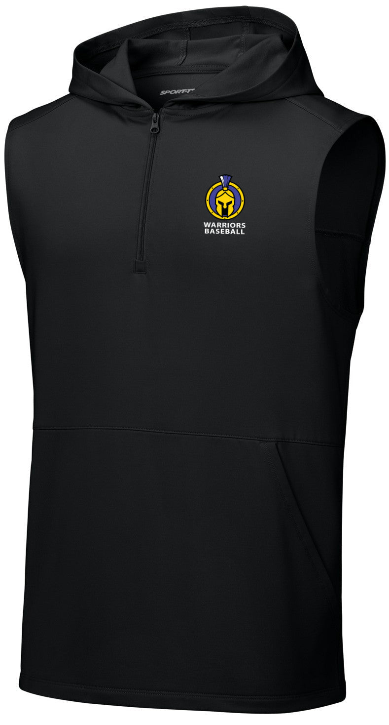 Sport-Wick Stretch Sleeveless Hooded 1/4-Zip