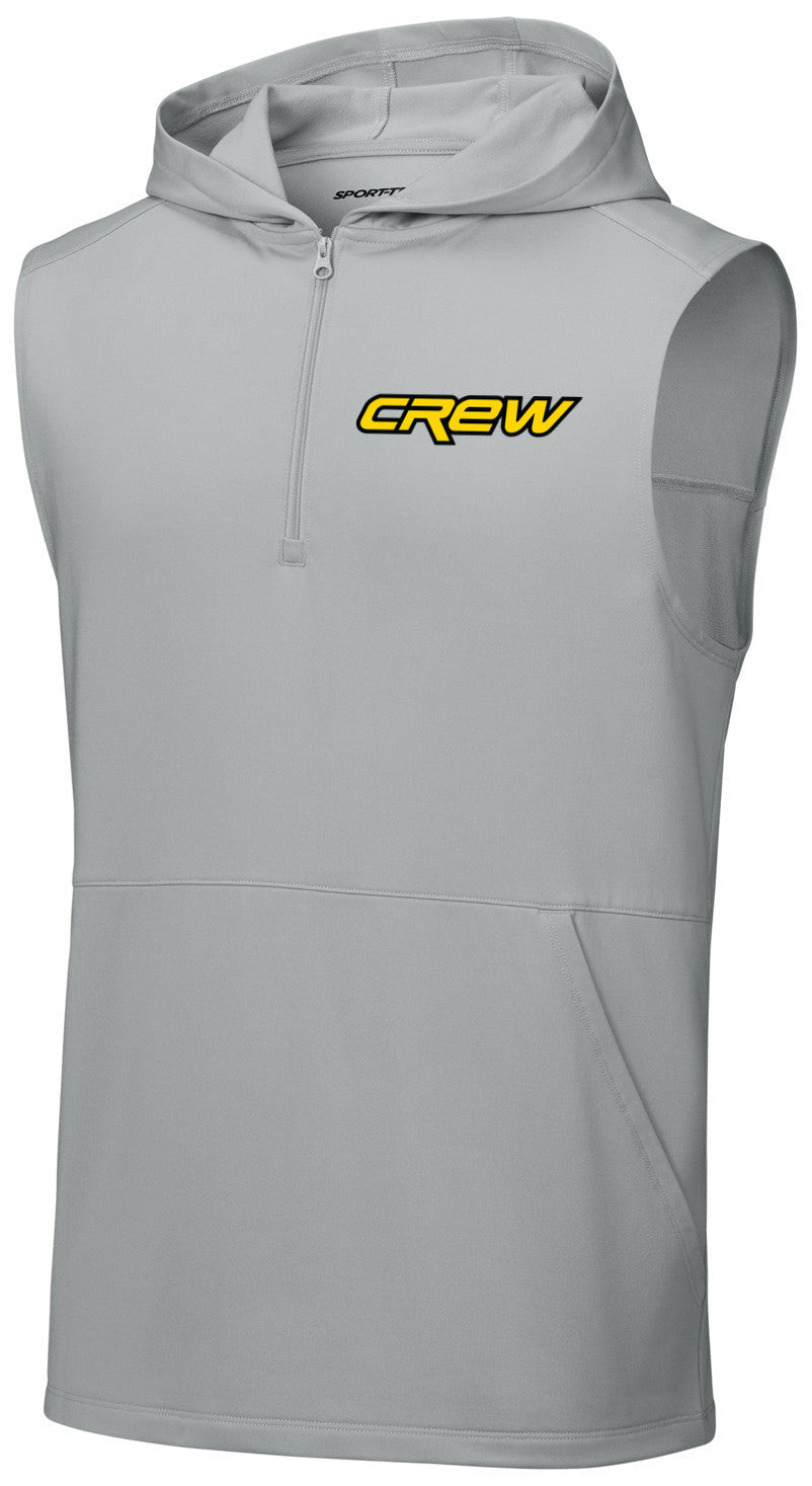 Sport-Wick Stretch Sleeveless Hooded 1/4-Zip