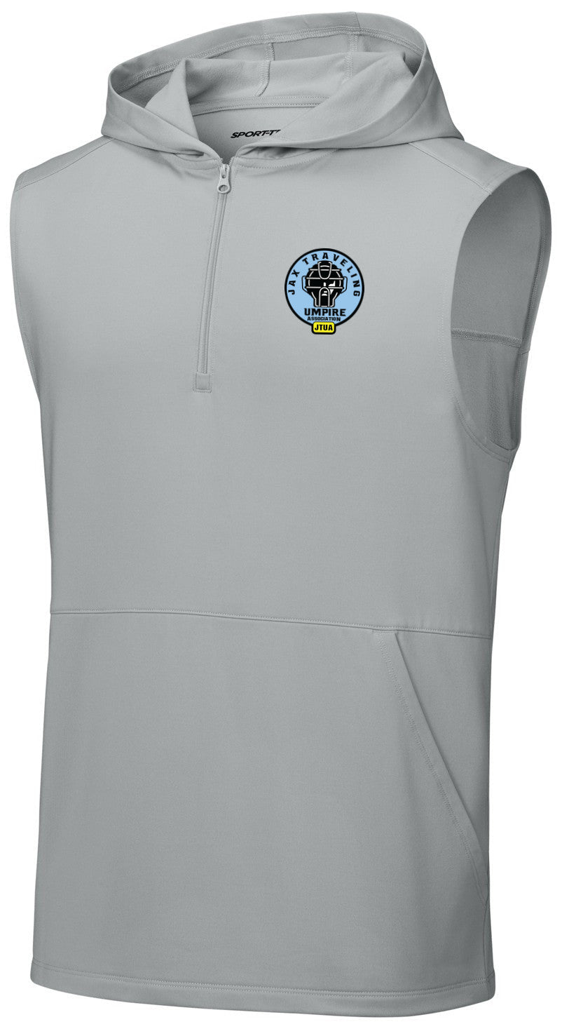Sport-Wick Stretch Sleeveless Hooded 1/4-Zip