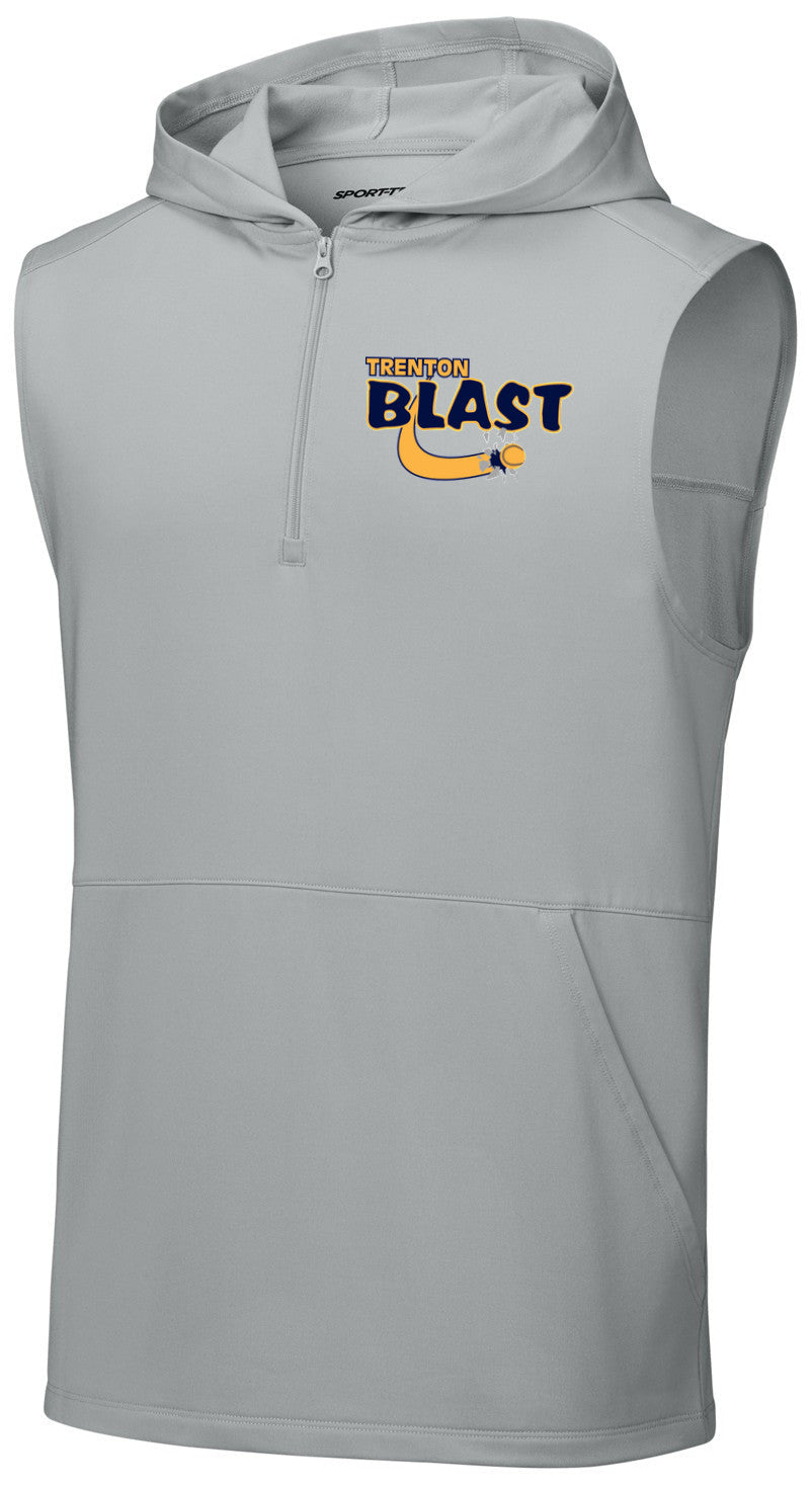 Sport-Wick Stretch Sleeveless Hooded 1/4-Zip