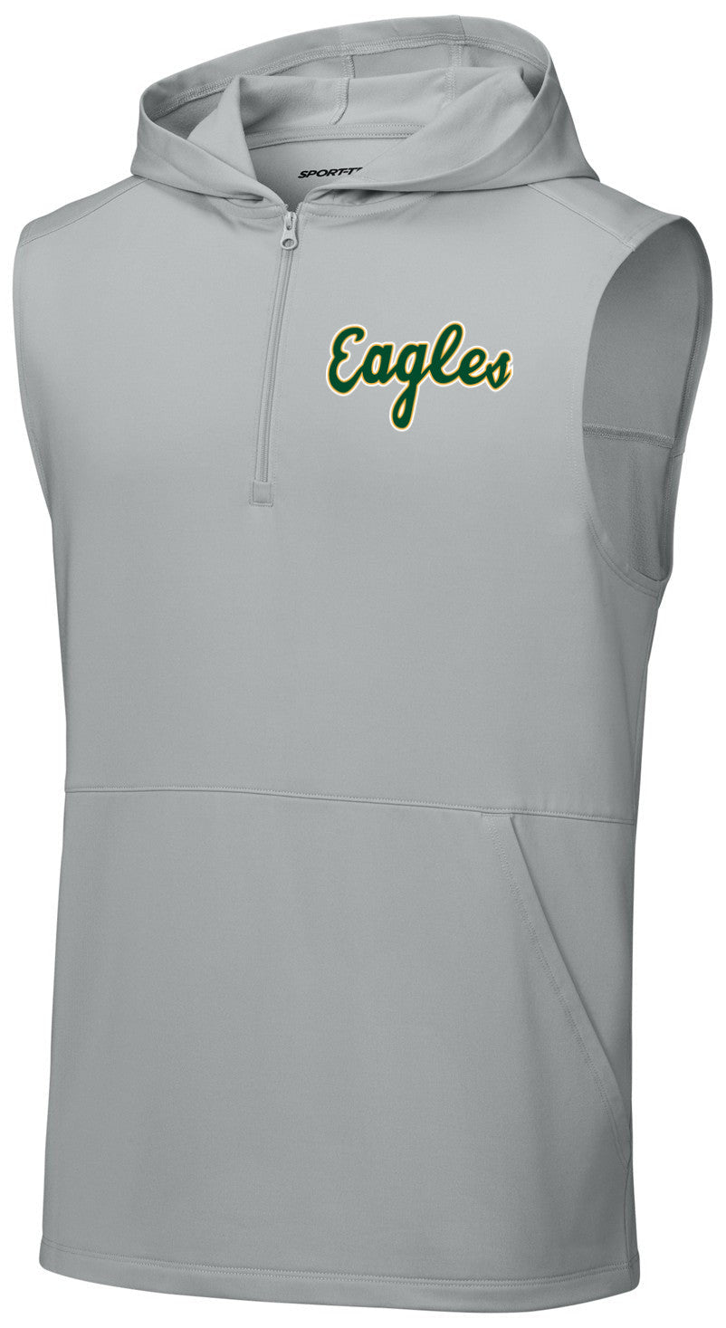 Sport-Wick Stretch Sleeveless Hooded 1/4-Zip