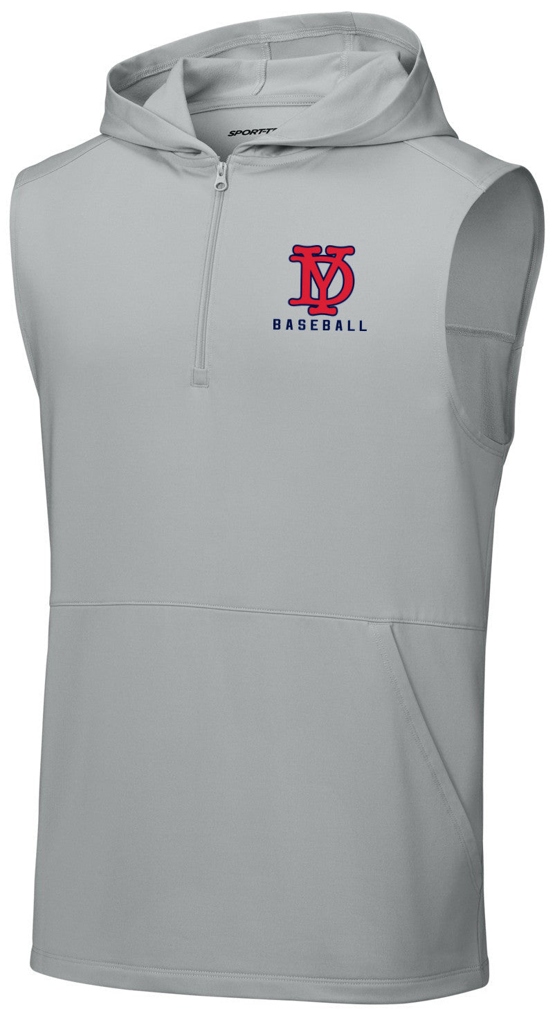 Sport-Wick Stretch Sleeveless Hooded 1/4-Zip