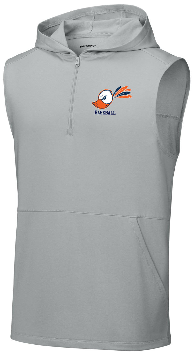 Sport-Wick Stretch Sleeveless Hooded 1/4-Zip