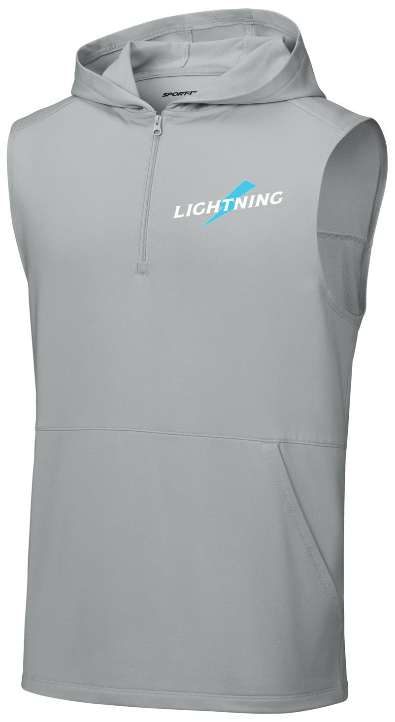 Sport-Wick Stretch Sleeveless Hooded 1/4-Zip