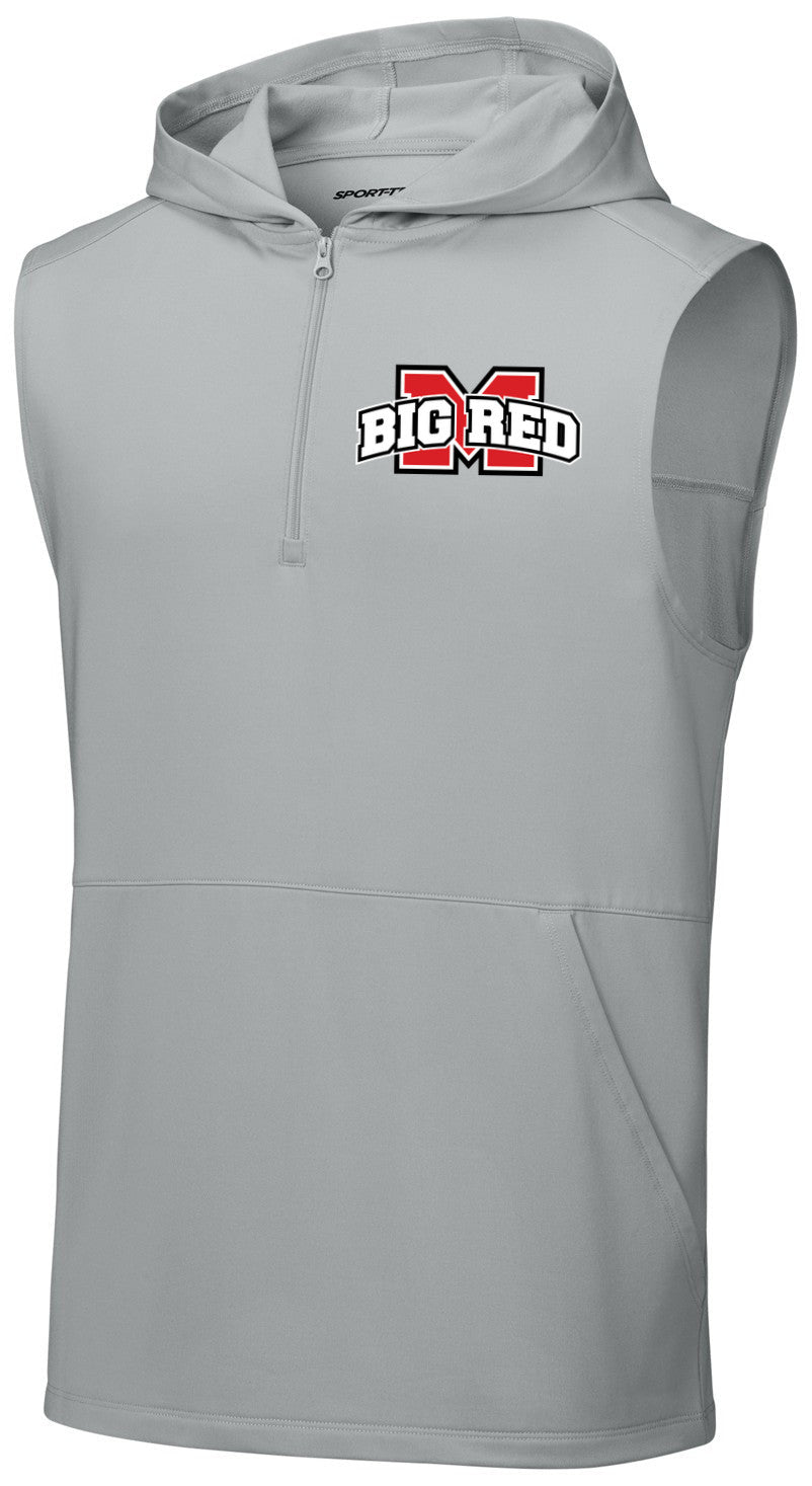 Sport-Wick Stretch Sleeveless Hooded 1/4-Zip