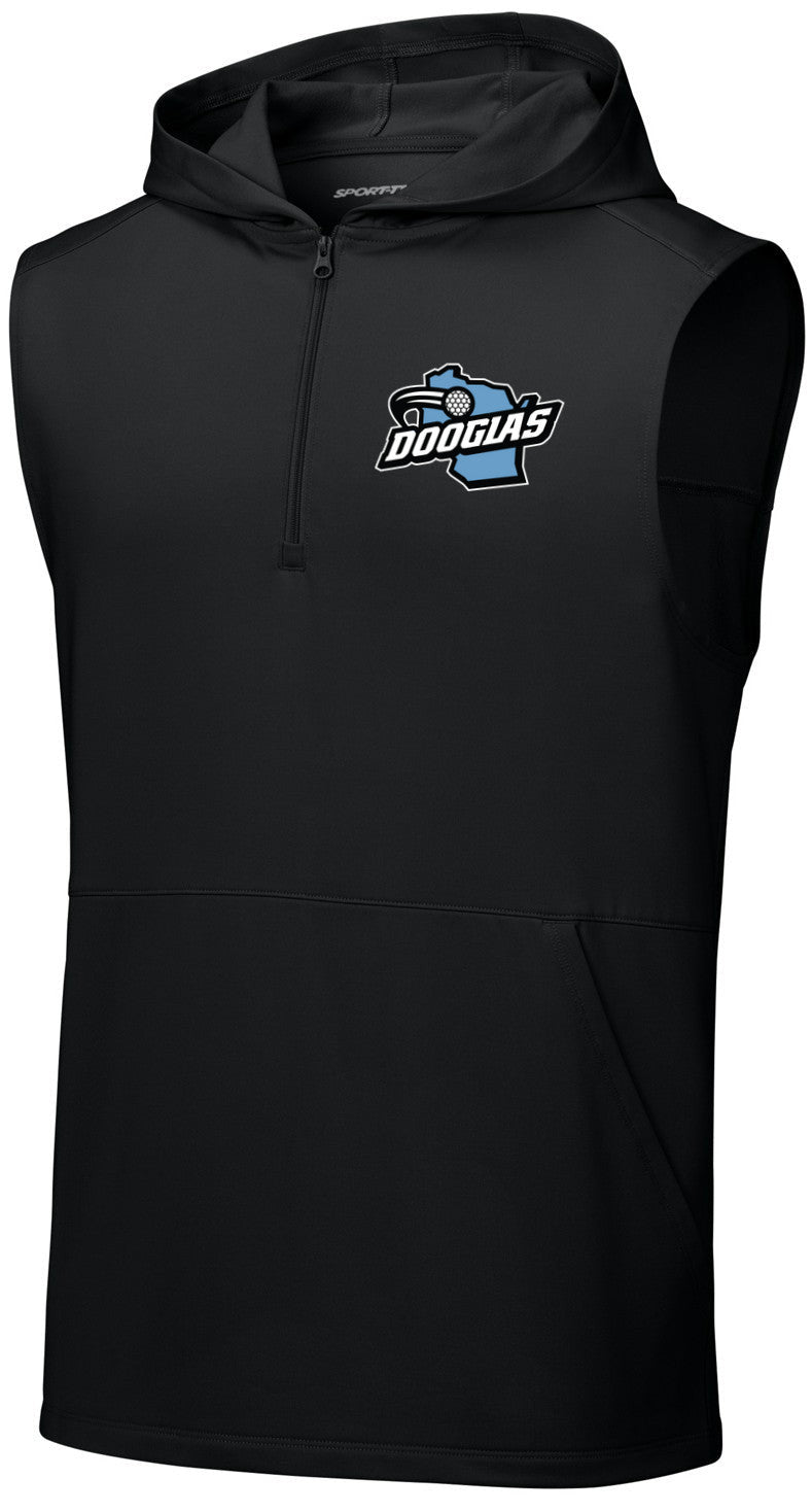 Sport-Wick Stretch Sleeveless Hooded 1/4-Zip