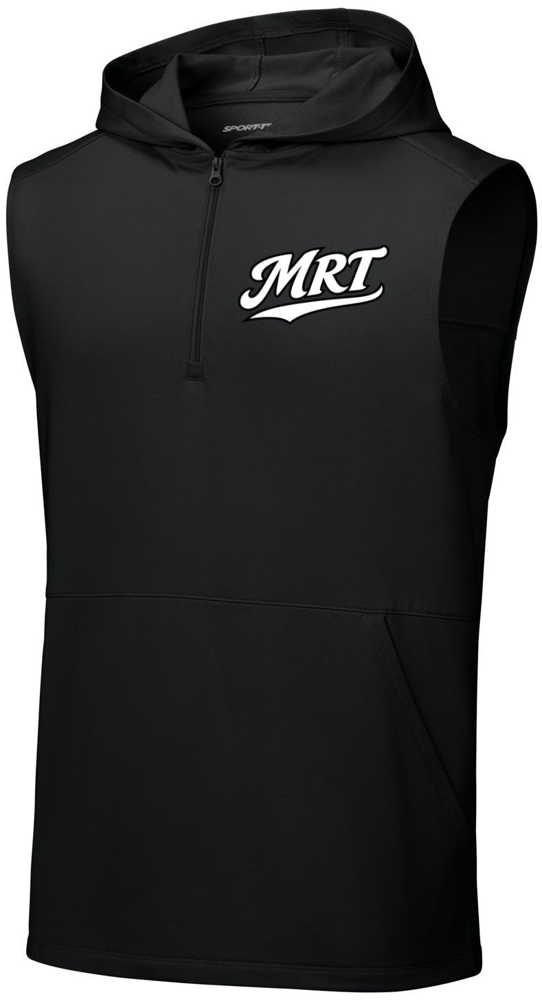Sport-Wick Stretch Sleeveless Hooded 1/4-Zip