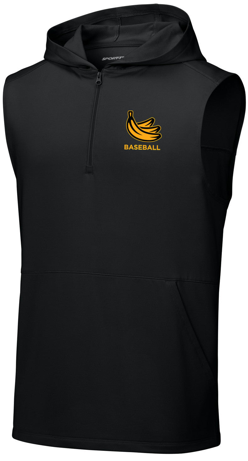 Sport-Wick Stretch Sleeveless Hooded 1/4-Zip