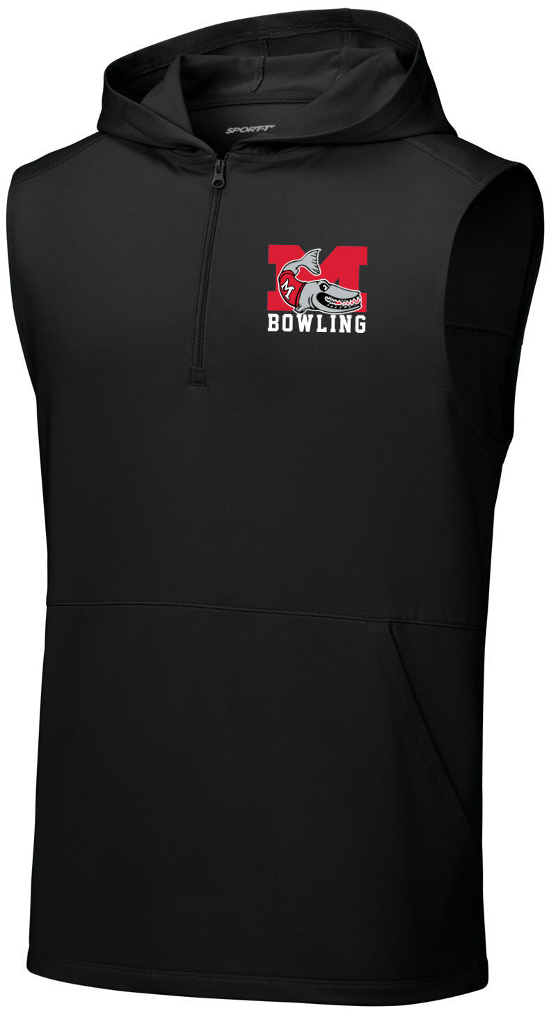 Sport-Wick Stretch Sleeveless Hooded 1/4-Zip