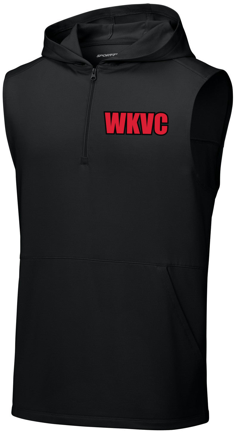 Sport-Wick Stretch Sleeveless Hooded 1/4-Zip