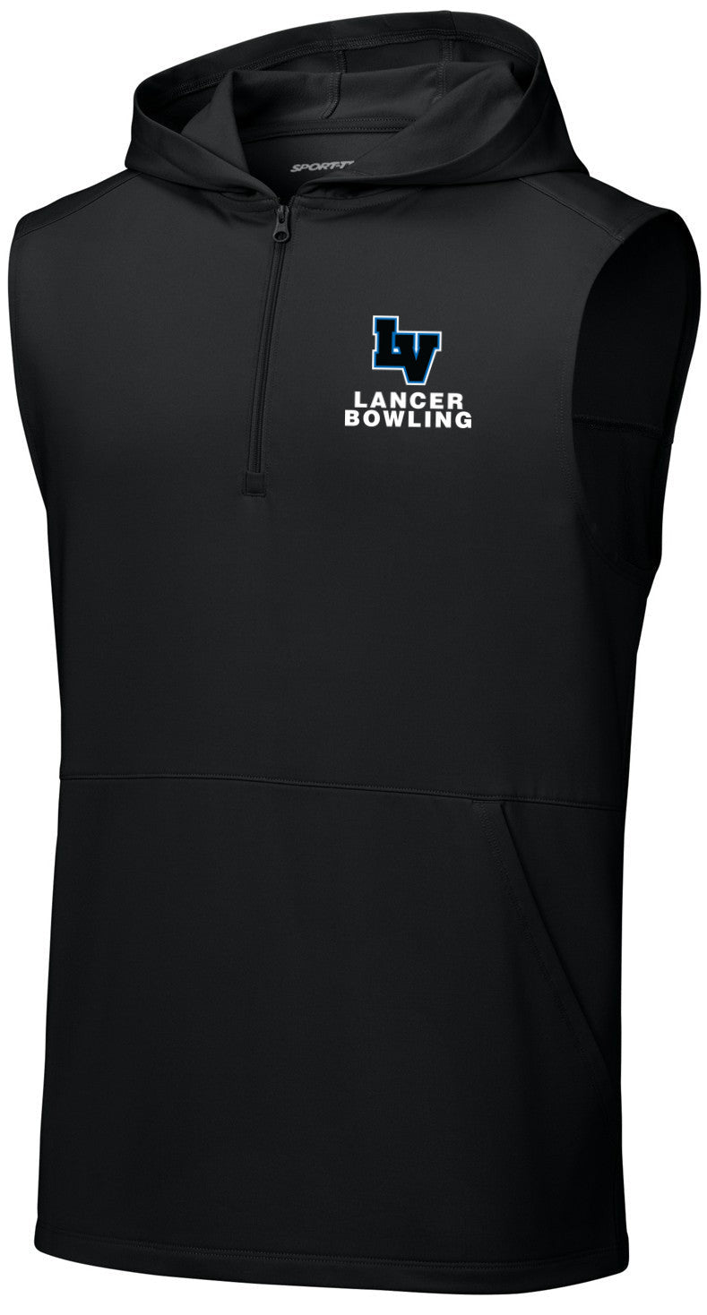 Sport-Wick Stretch Sleeveless Hooded 1/4-Zip
