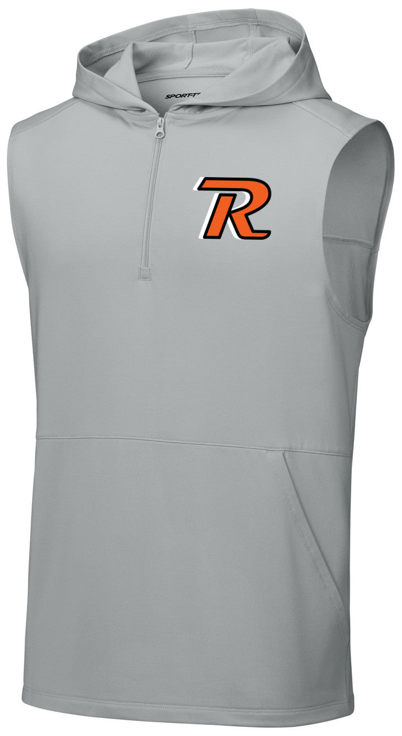 Sport-Wick Stretch Sleeveless Hooded 1/4-Zip