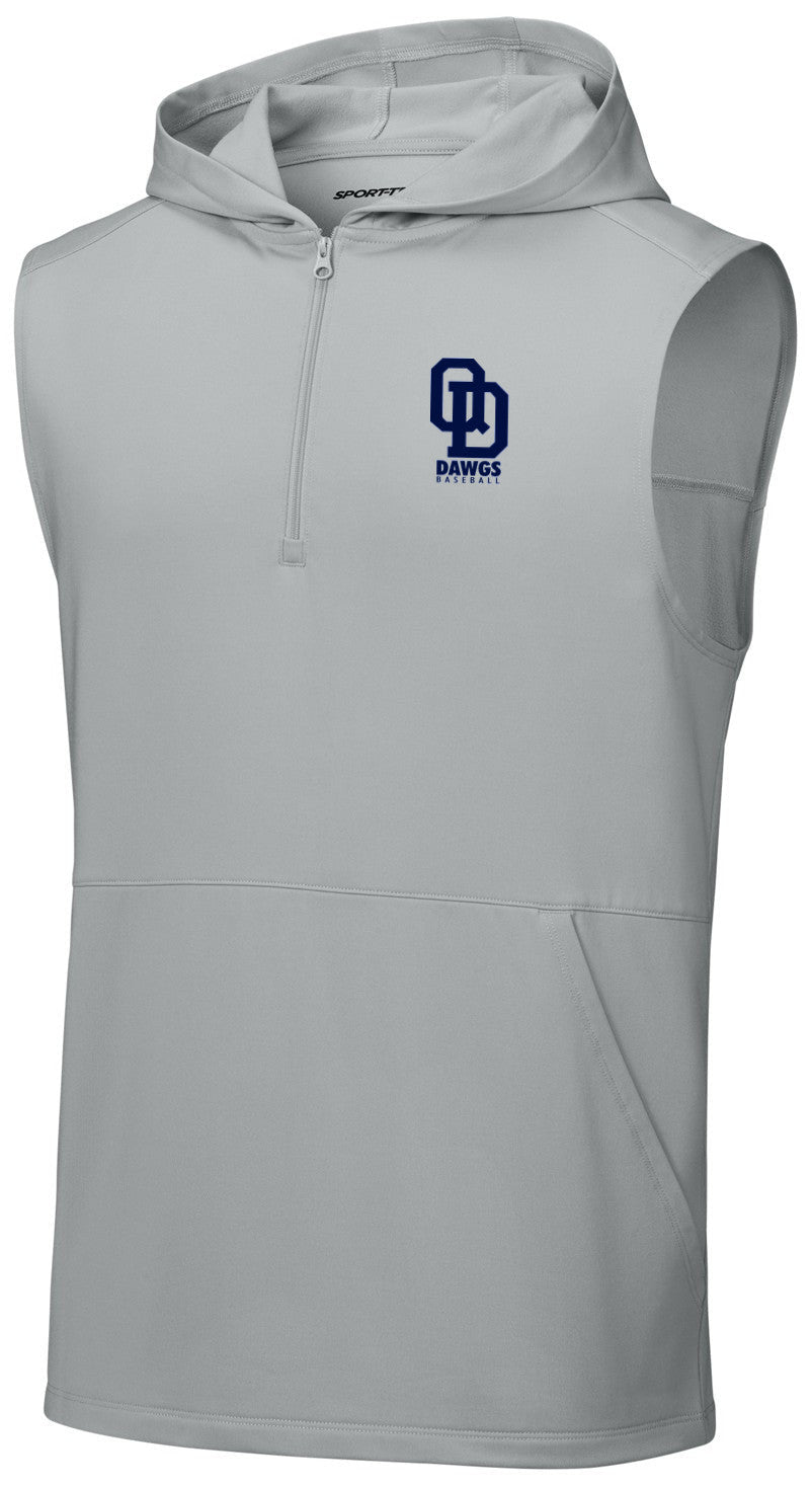Sport-Wick Stretch Sleeveless Hooded 1/4-Zip