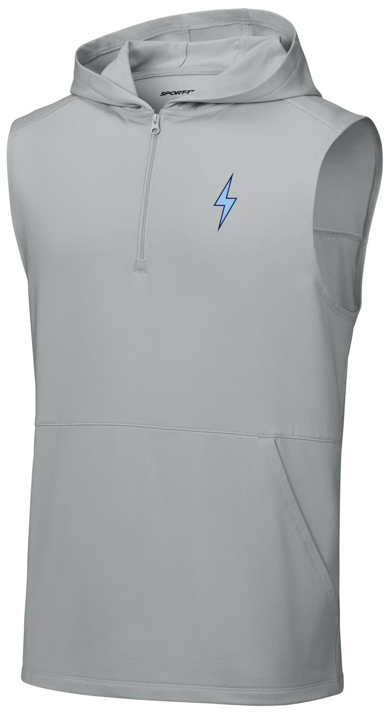 Sport-Wick Stretch Sleeveless Hooded 1/4-Zip