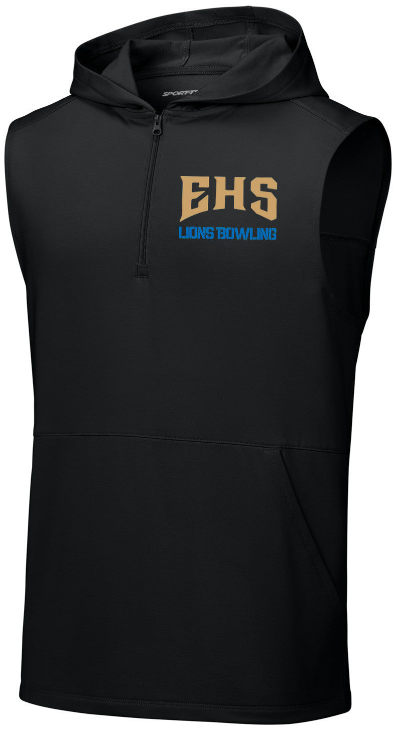Sport-Wick Stretch Sleeveless Hooded 1/4-Zip