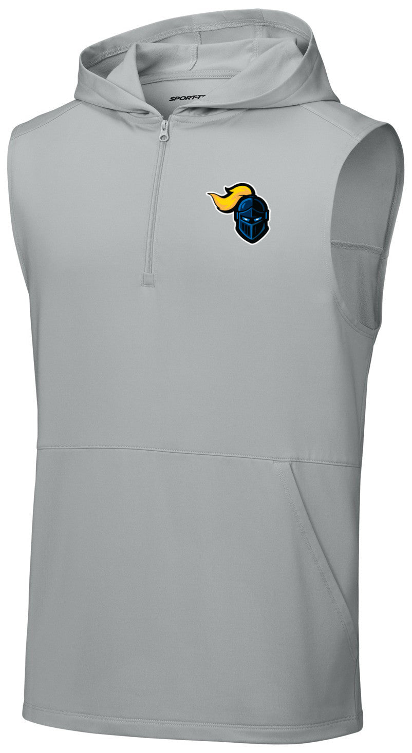 Sport-Wick Stretch Sleeveless Hooded 1/4-Zip
