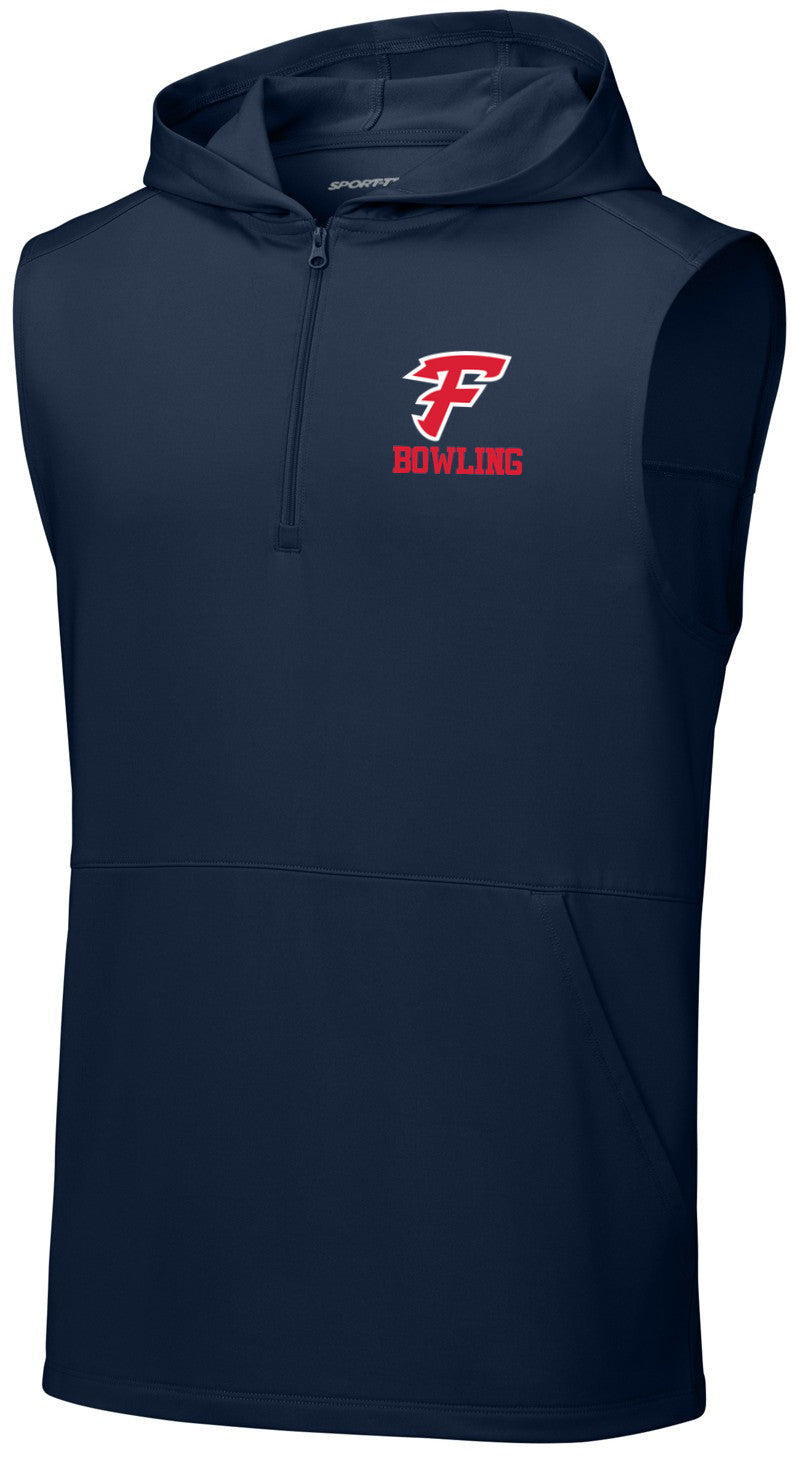 Sport-Wick Stretch Sleeveless Hooded 1/4-Zip
