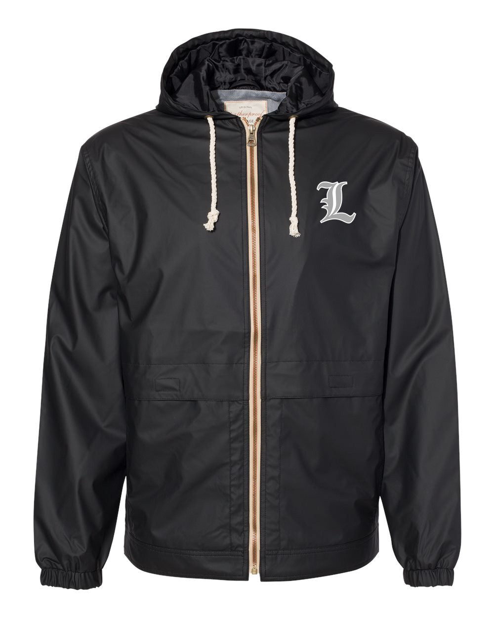 Unisex Vintage Hooded Rain Jacket