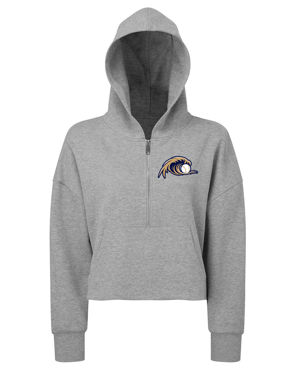 Women's Alice Half-Zip Hooded Sweatshirt
