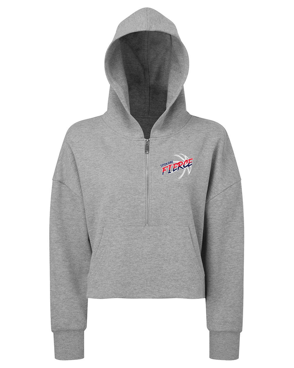 Women's Alice Half-Zip Hooded Sweatshirt