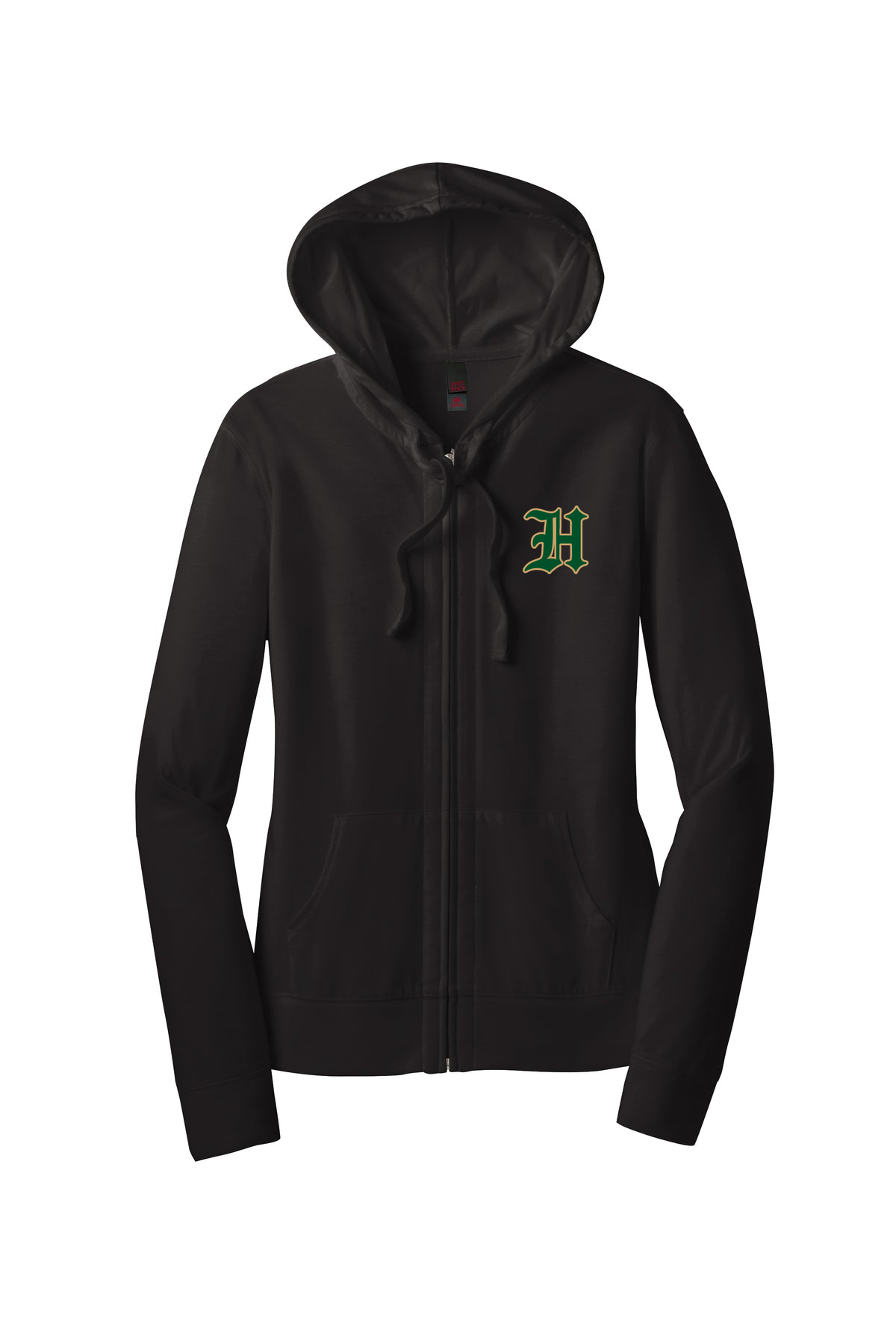Women’s Fitted Jersey Full-Zip Hoodie