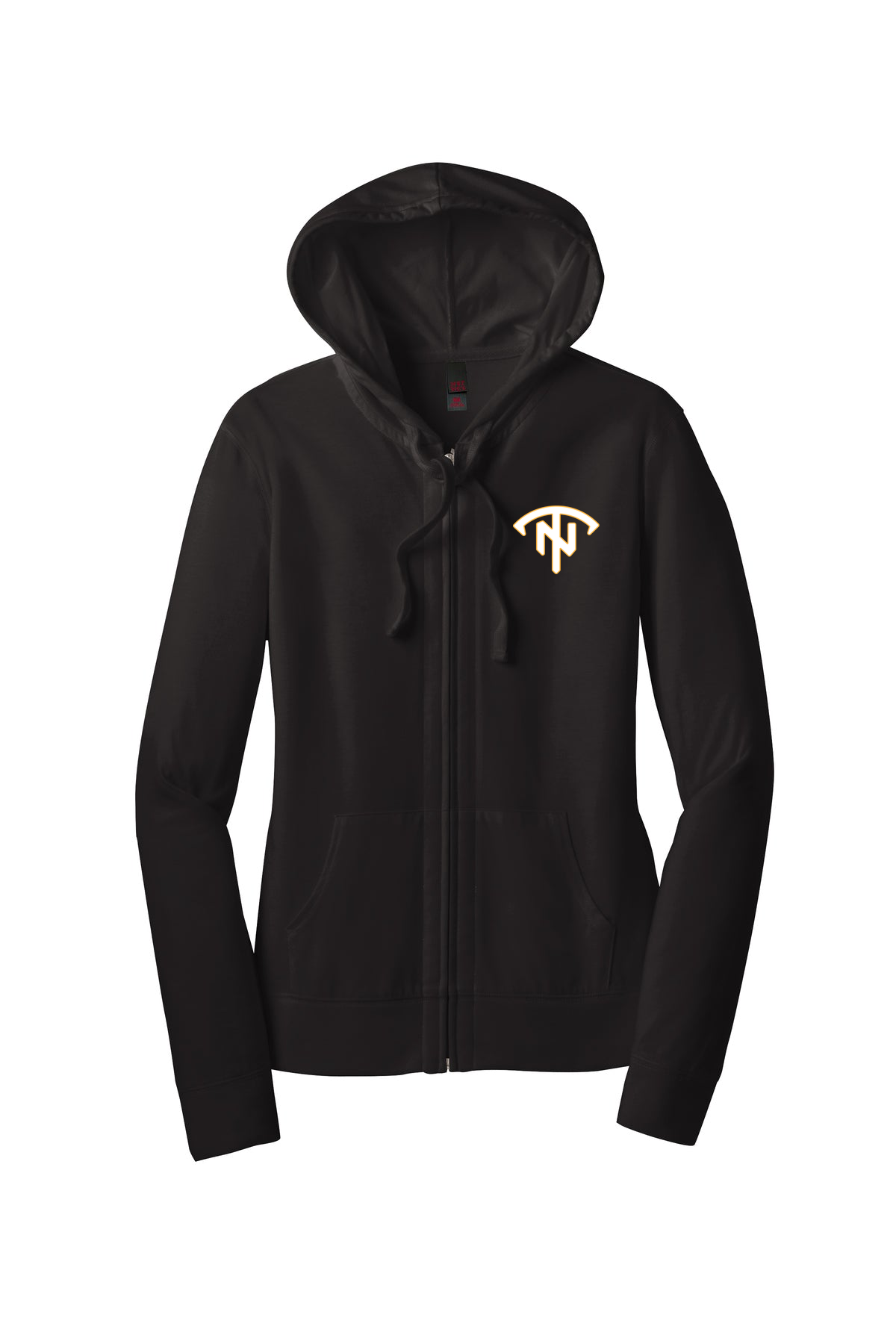 Women’s Fitted Jersey Full-Zip Hoodie