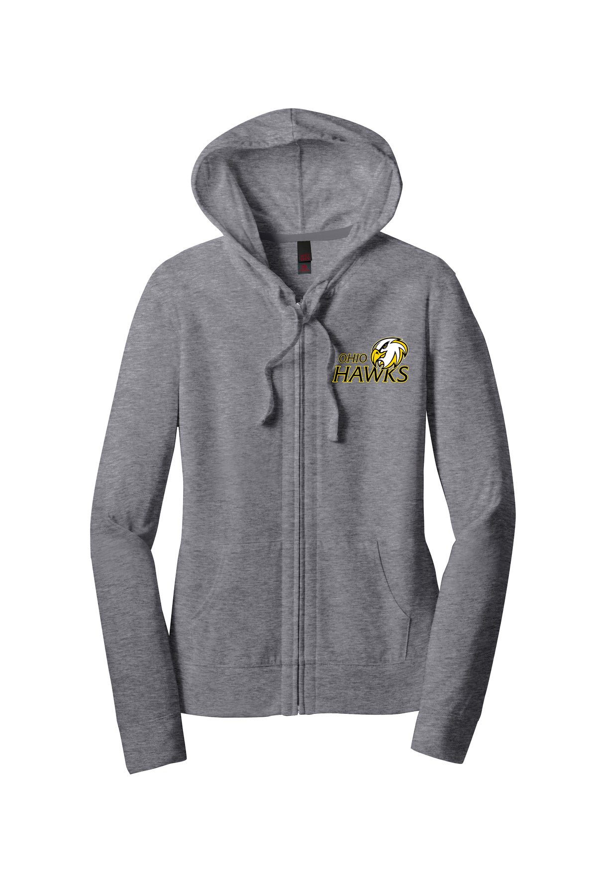 Women’s Fitted Jersey Full-Zip Hoodie