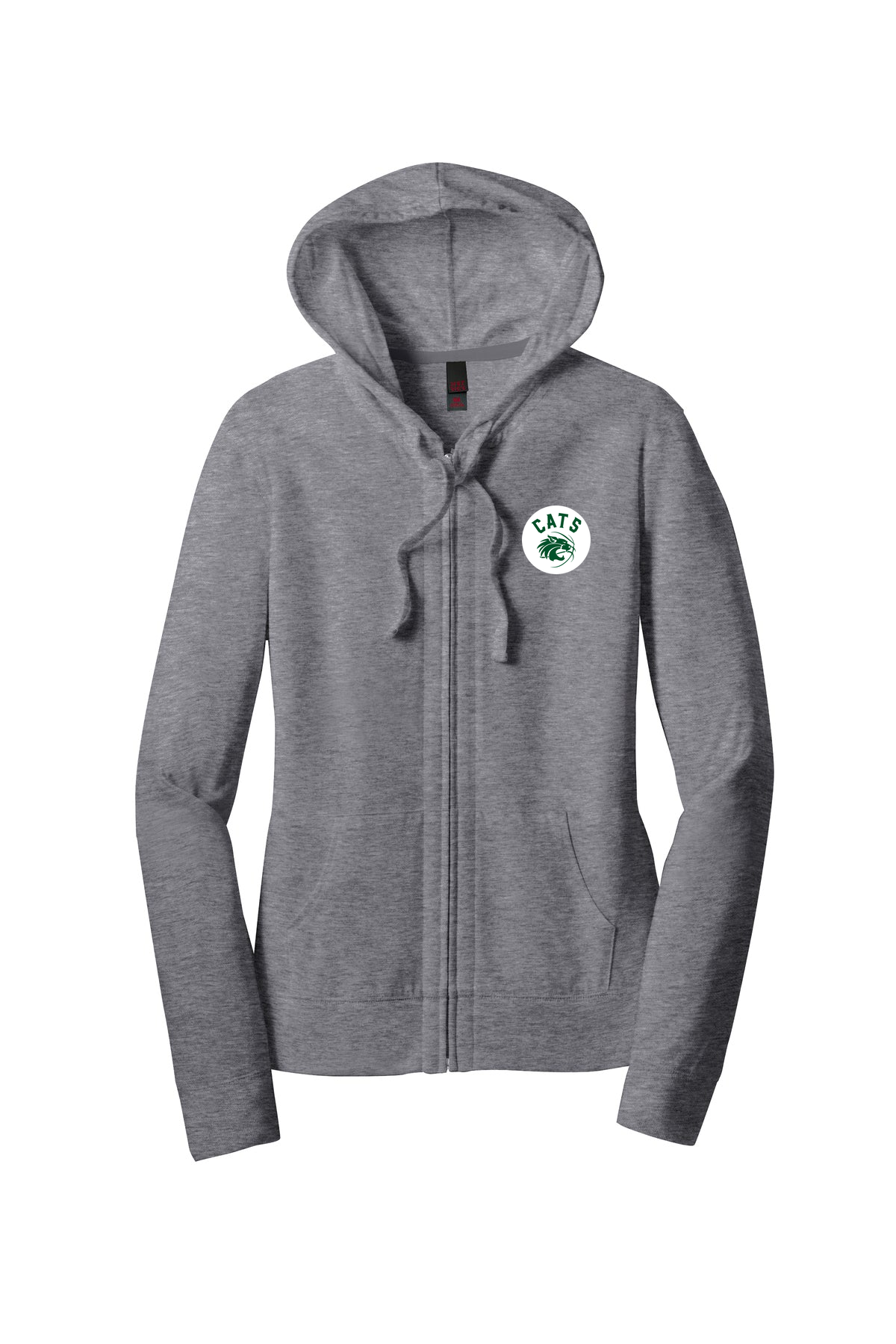 Women’s Fitted Jersey Full-Zip Hoodie
