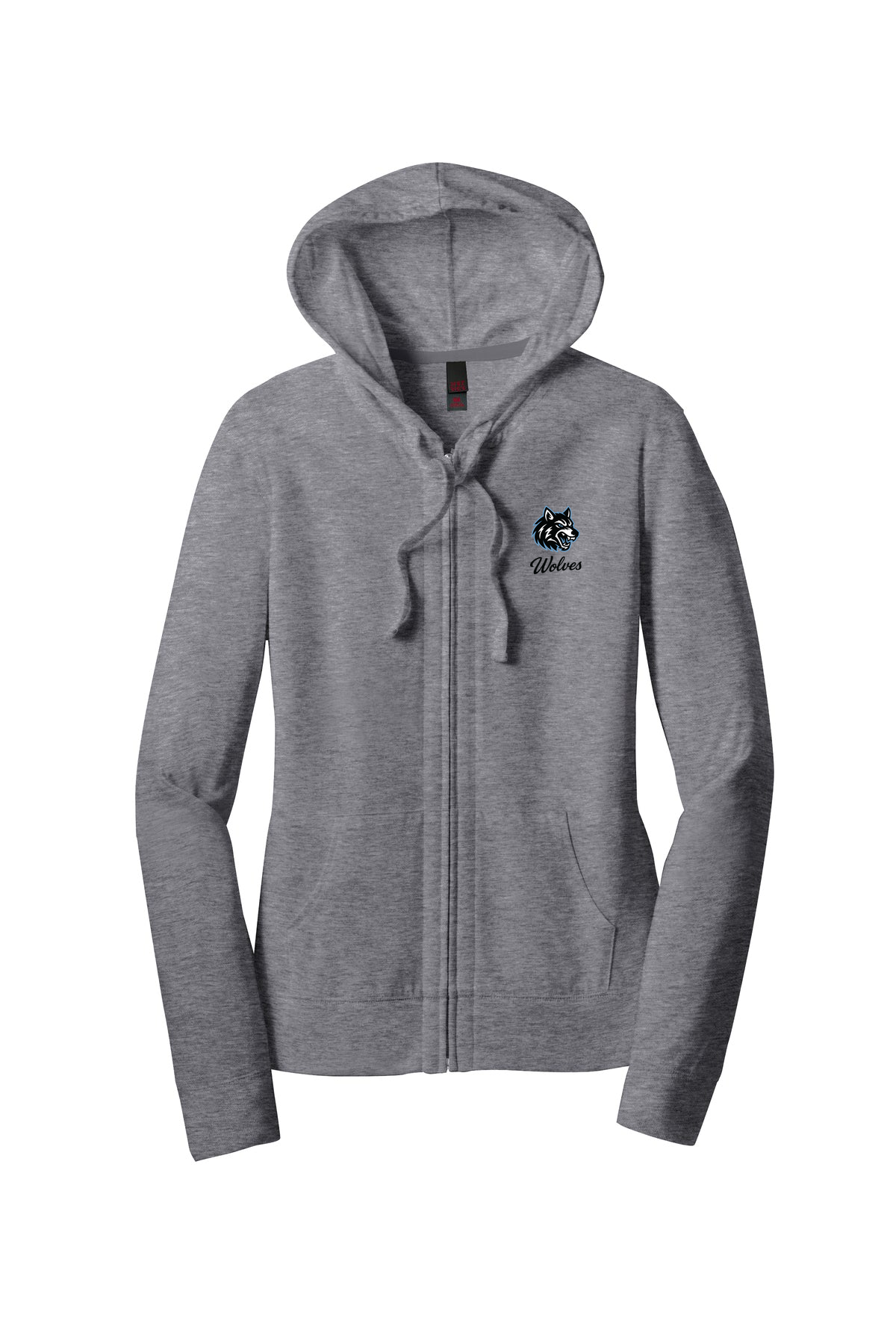 Women’s Fitted Jersey Full-Zip Hoodie