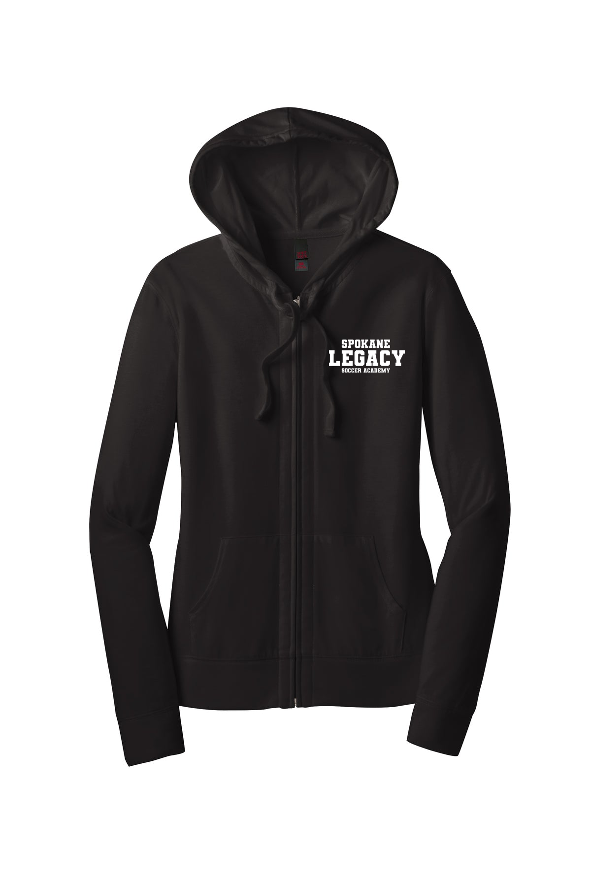 Women’s Fitted Jersey Full-Zip Hoodie