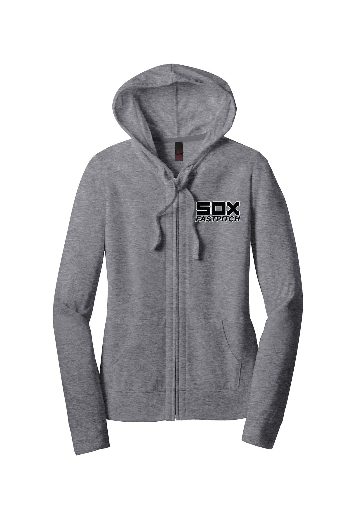 Women’s Fitted Jersey Full-Zip Hoodie