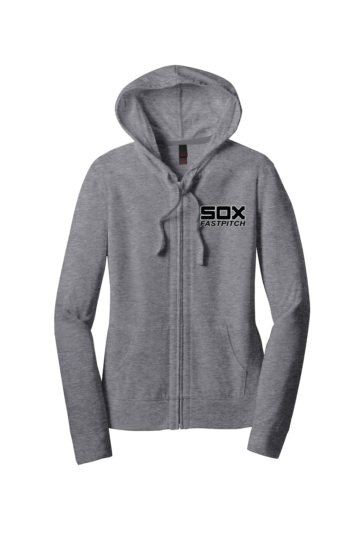 Women’s Fitted Jersey Full-Zip Hoodie