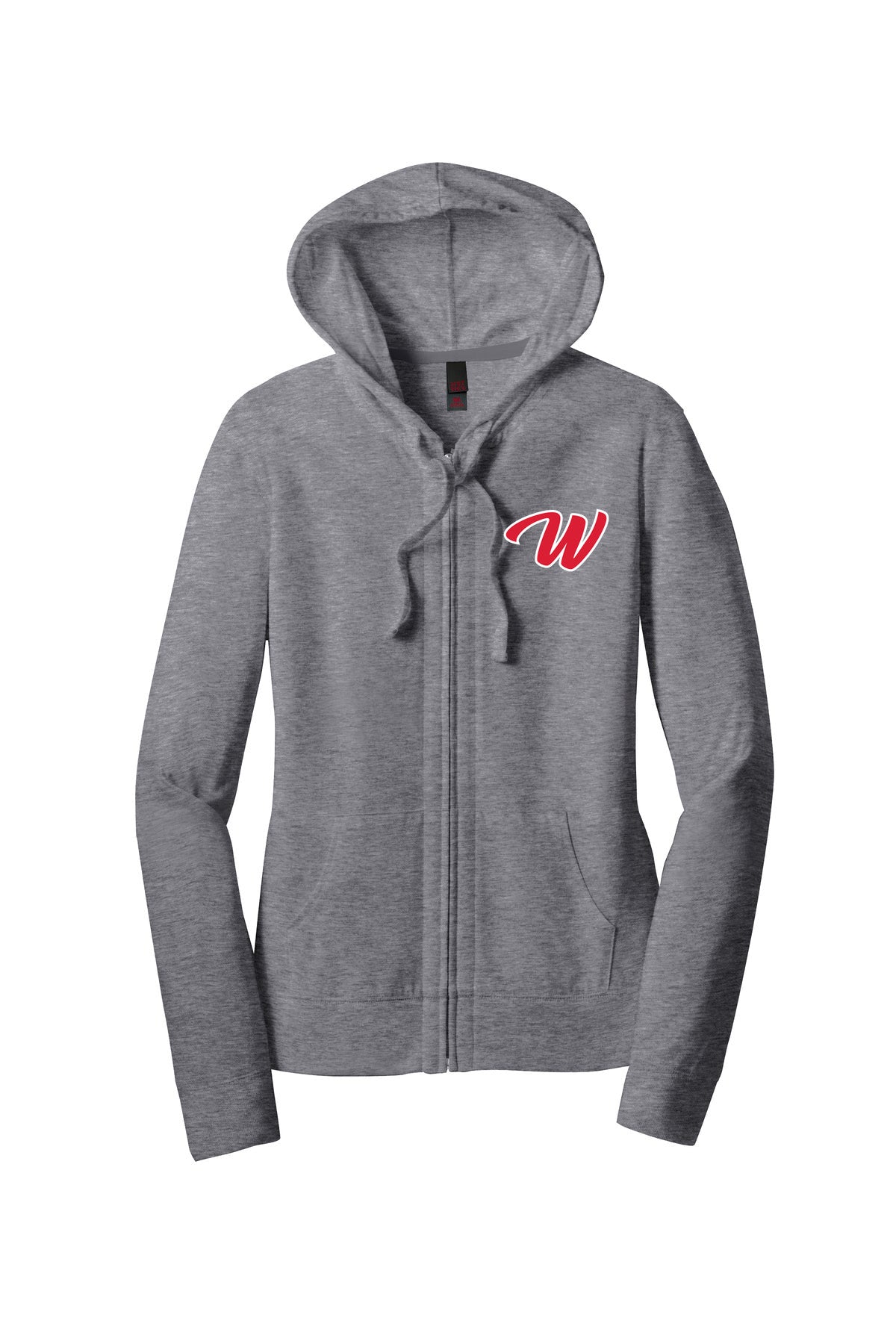 Women’s Fitted Jersey Full-Zip Hoodie