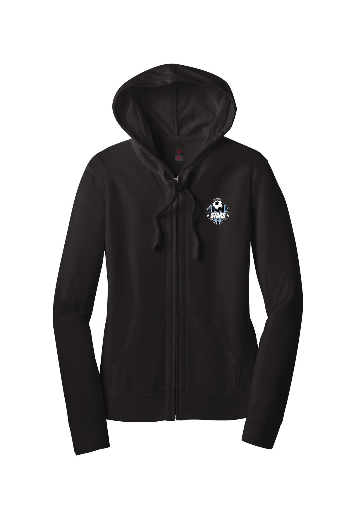 Women’s Fitted Jersey Full-Zip Hoodie