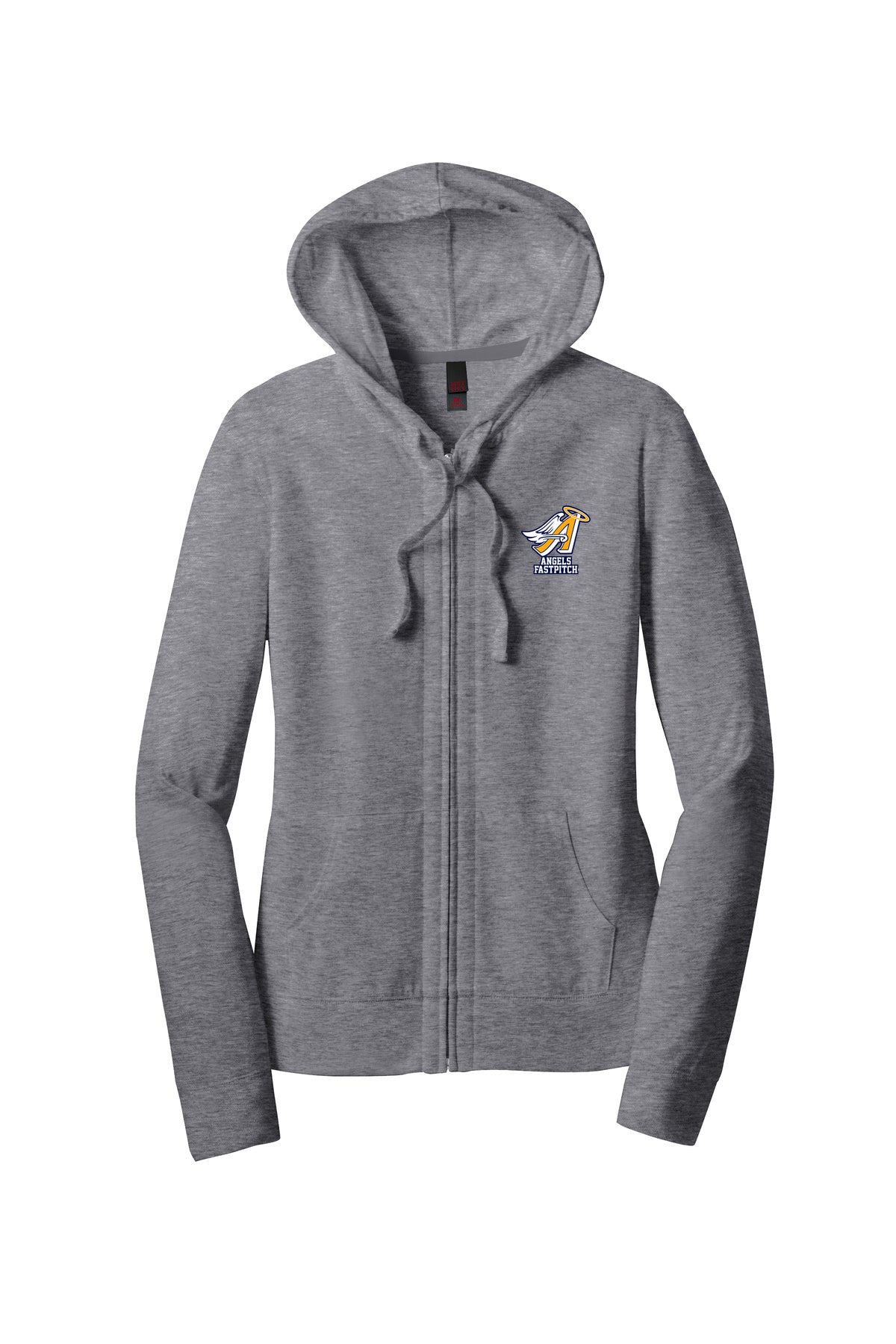 Women’s Fitted Jersey Full-Zip Hoodie