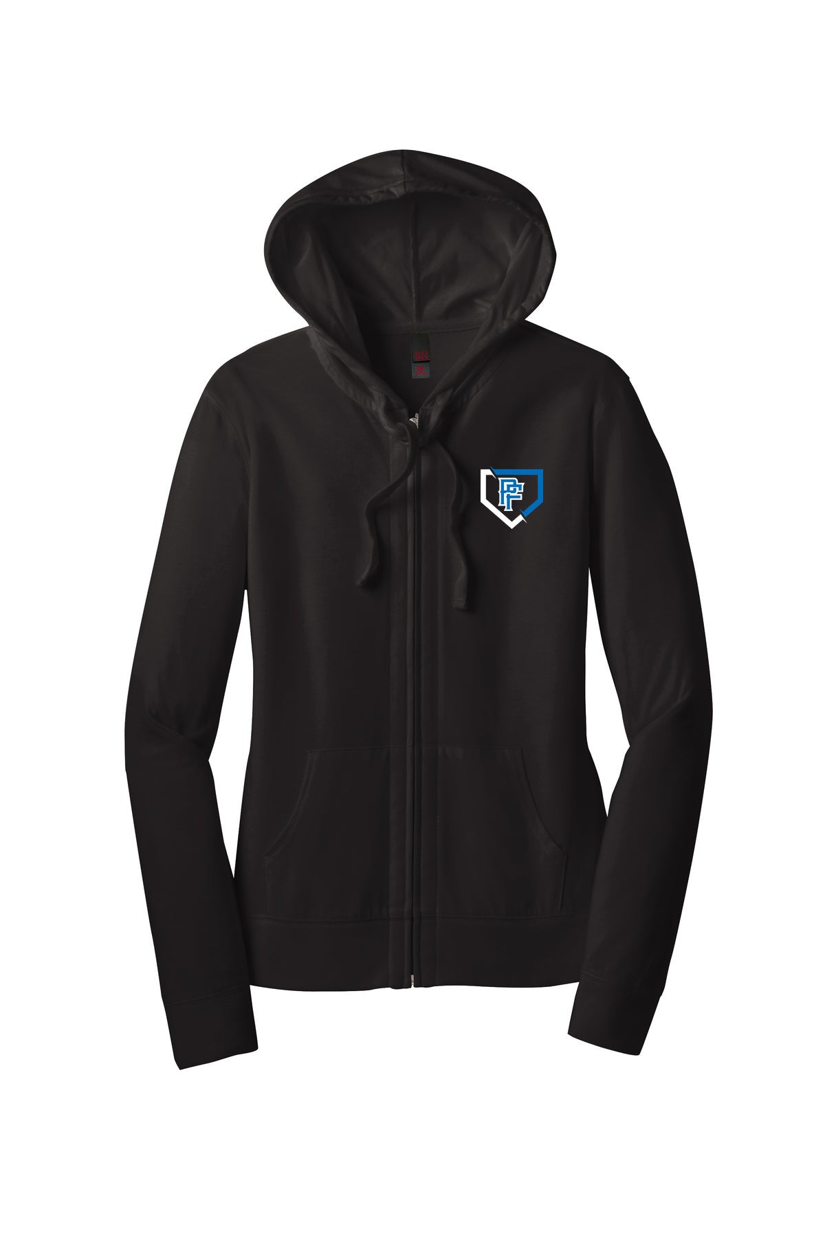 Women’s Fitted Jersey Full-Zip Hoodie
