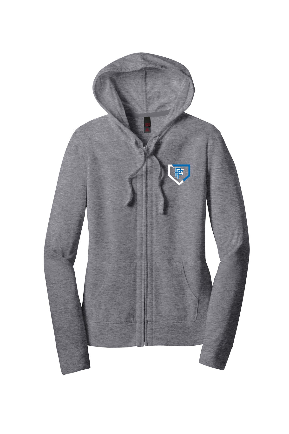Women’s Fitted Jersey Full-Zip Hoodie