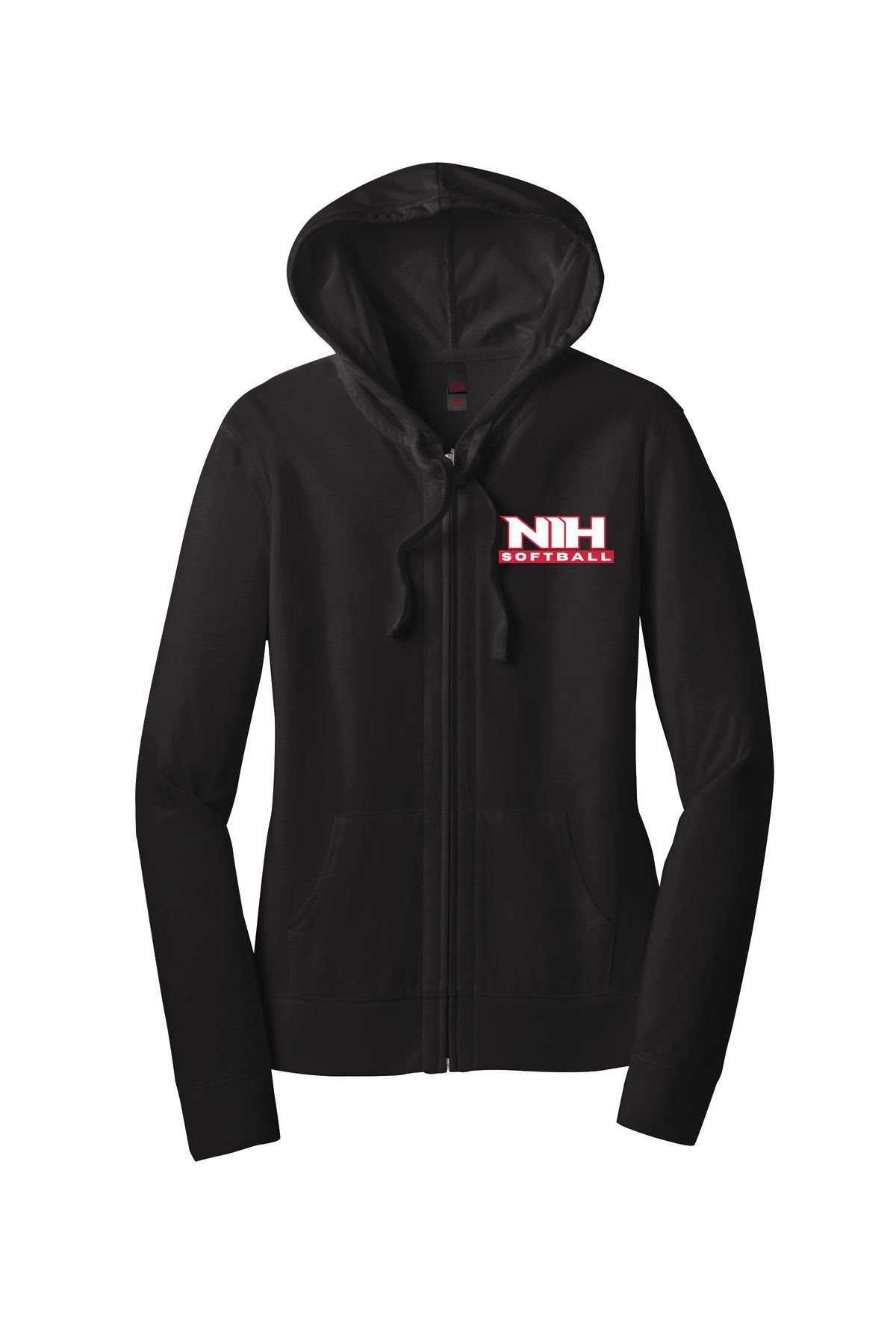 Women’s Fitted Jersey Full-Zip Hoodie