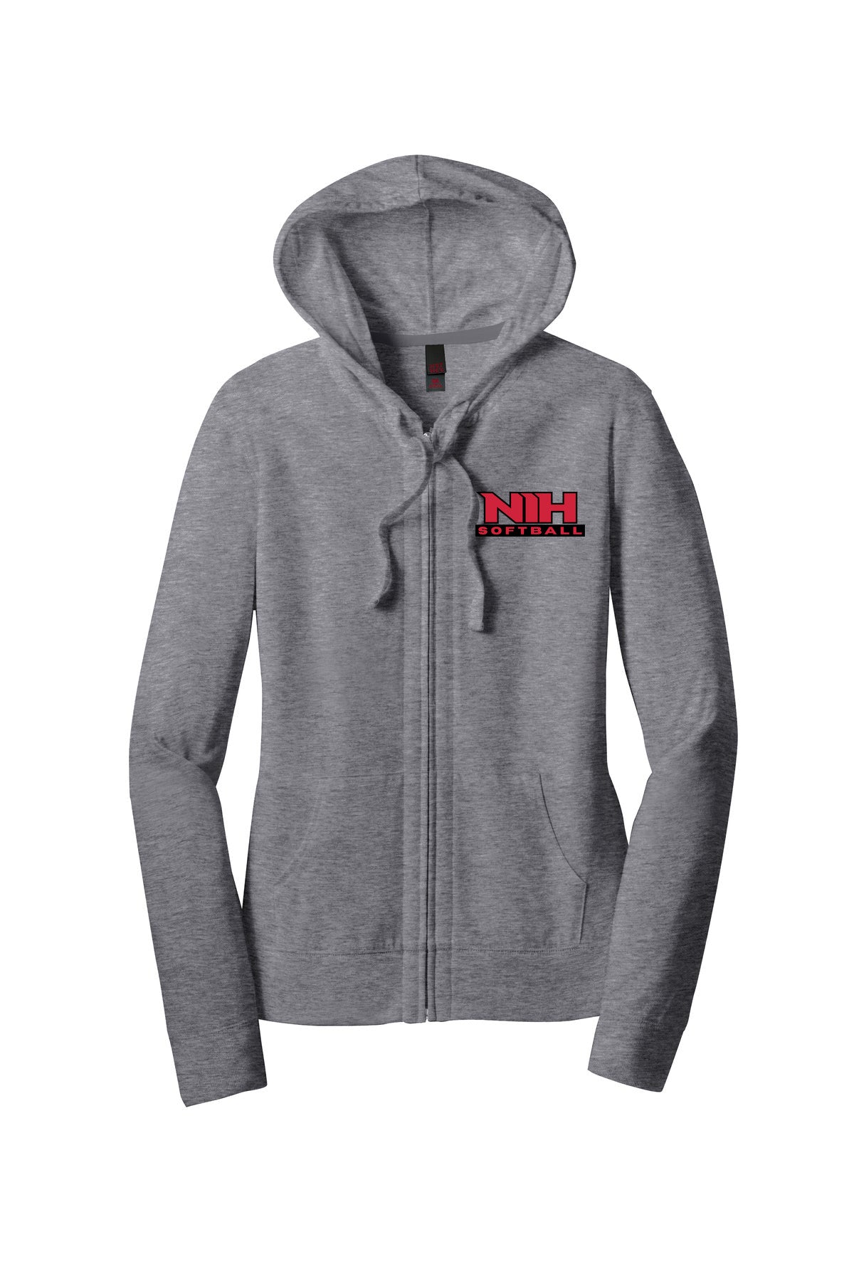 Women’s Fitted Jersey Full-Zip Hoodie