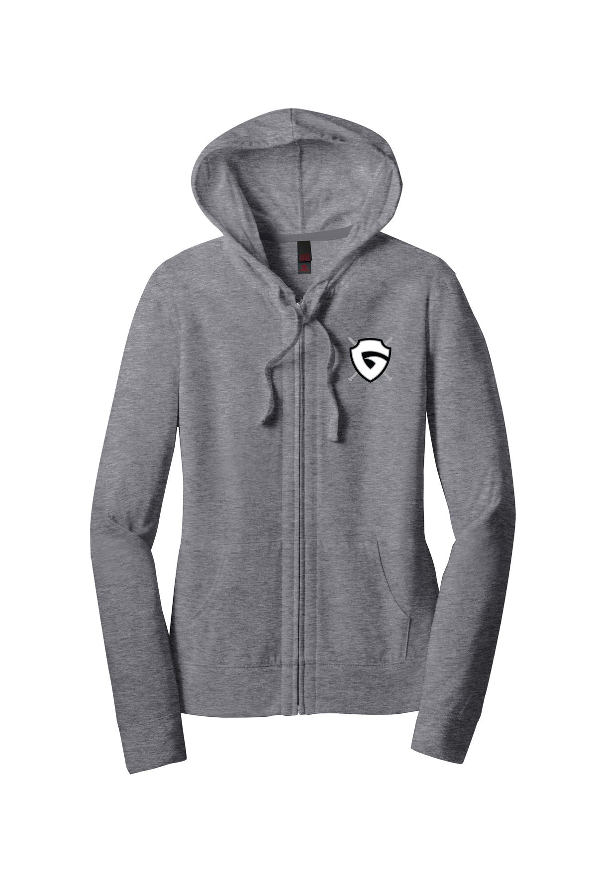 Women’s Fitted Jersey Full-Zip Hoodie