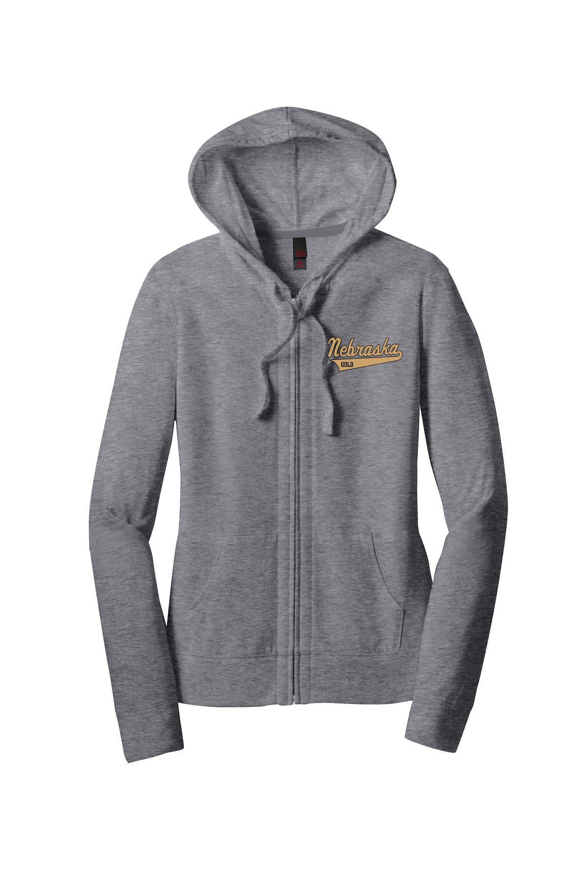 Women’s Fitted Jersey Full-Zip Hoodie