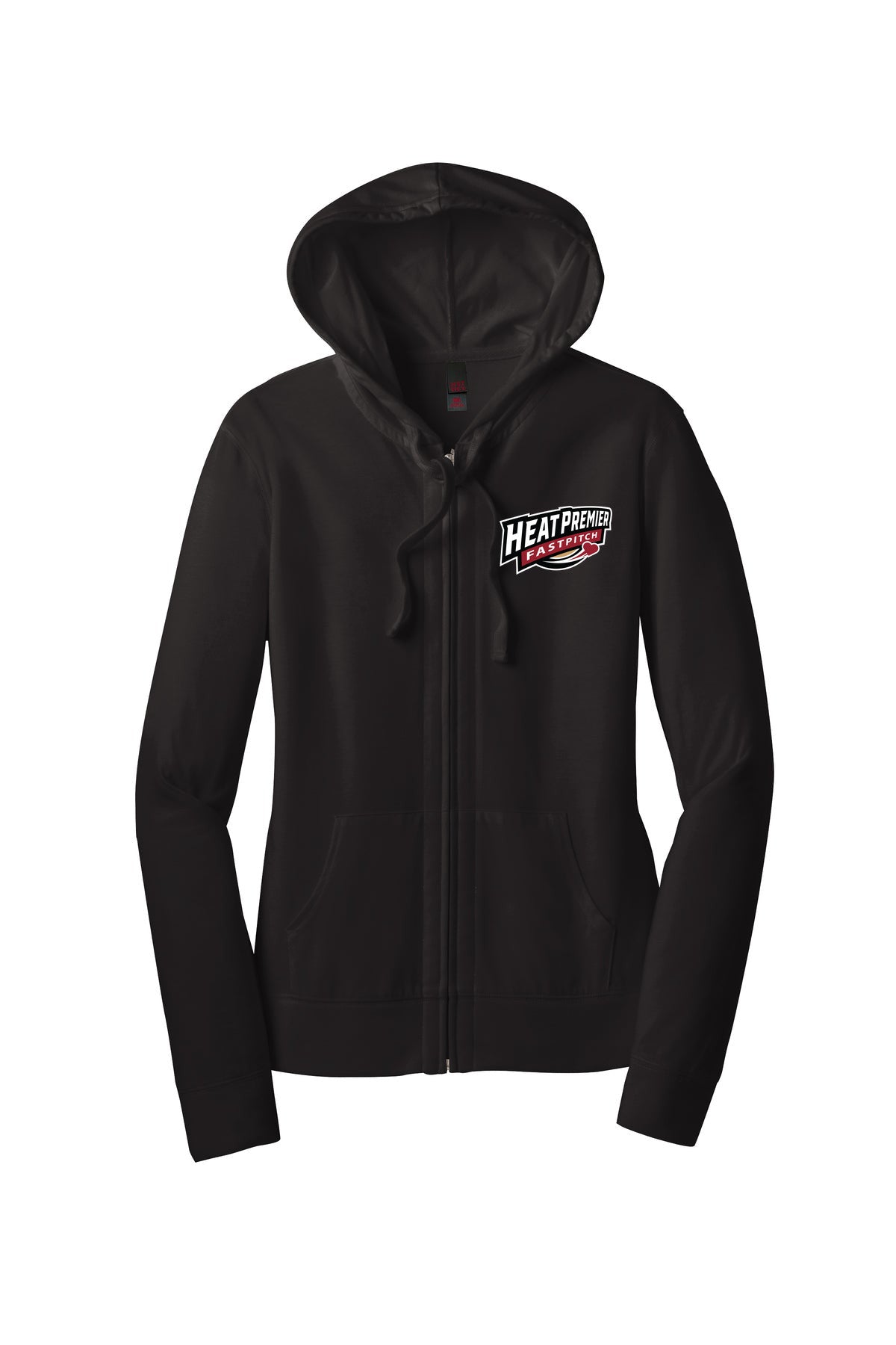 Women’s Fitted Jersey Full-Zip Hoodie