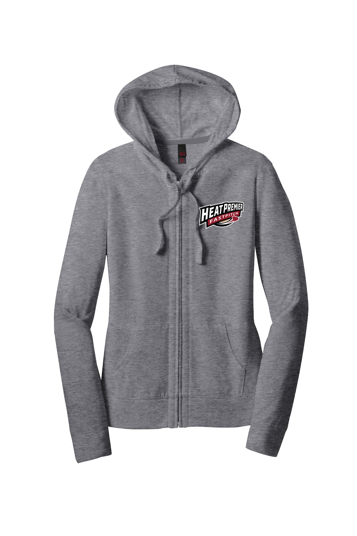 Women’s Fitted Jersey Full-Zip Hoodie