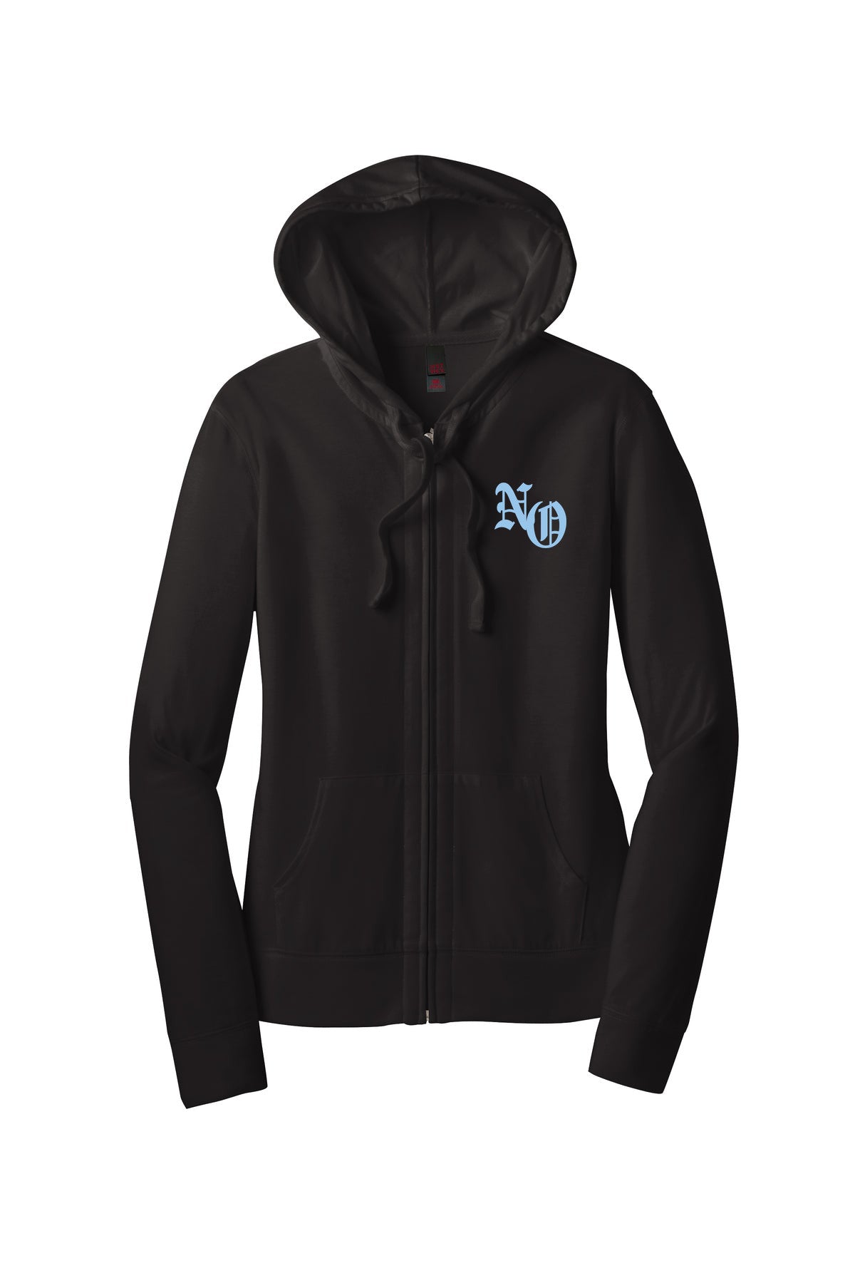 Women’s Fitted Jersey Full-Zip Hoodie