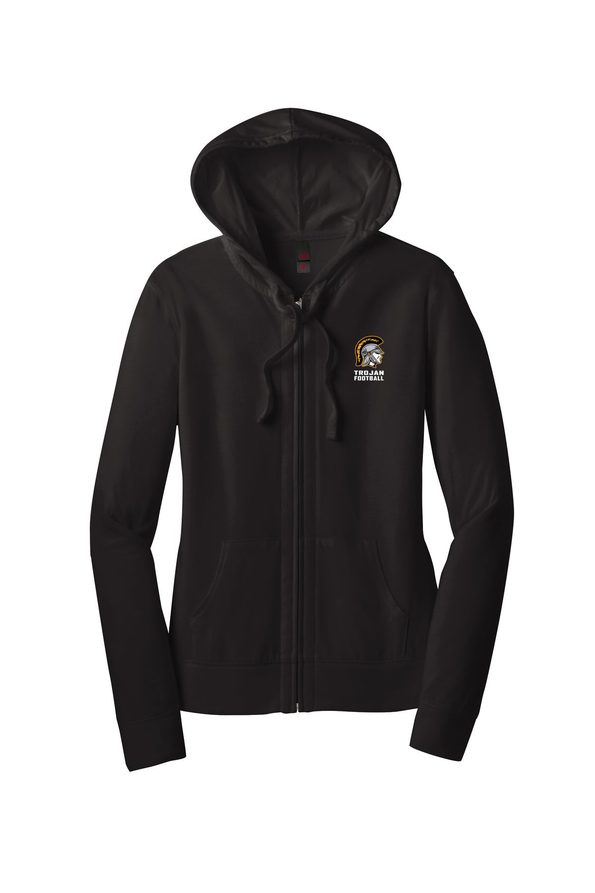 Women’s Fitted Jersey Full-Zip Hoodie