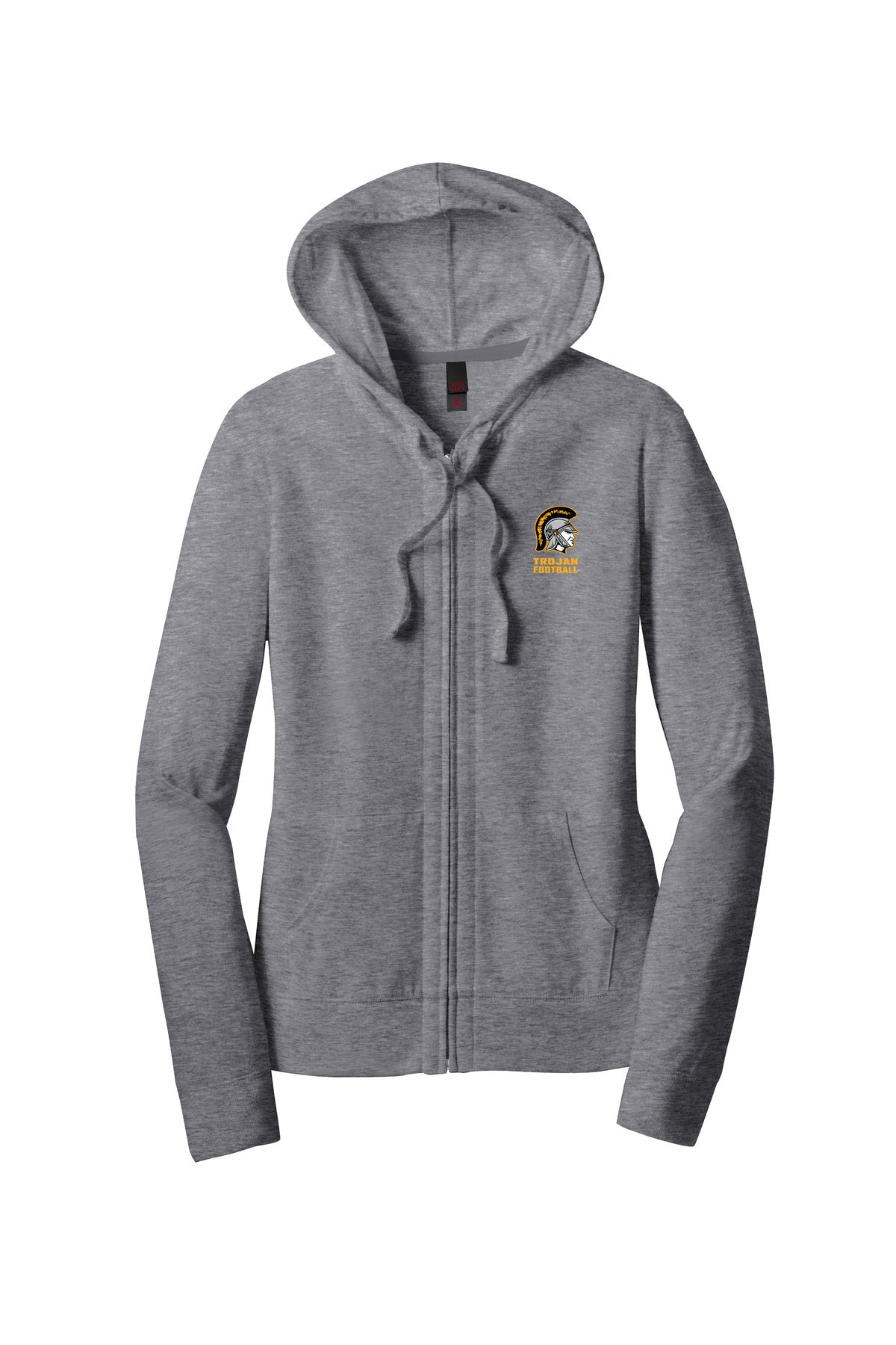 Women’s Fitted Jersey Full-Zip Hoodie