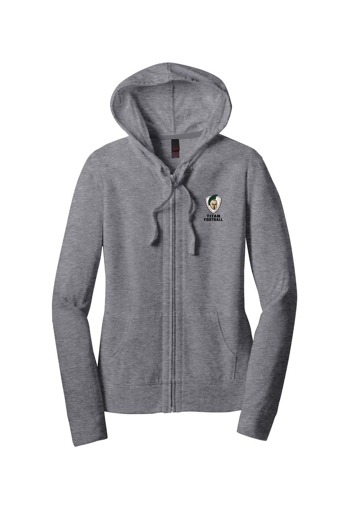 Women’s Fitted Jersey Full-Zip Hoodie
