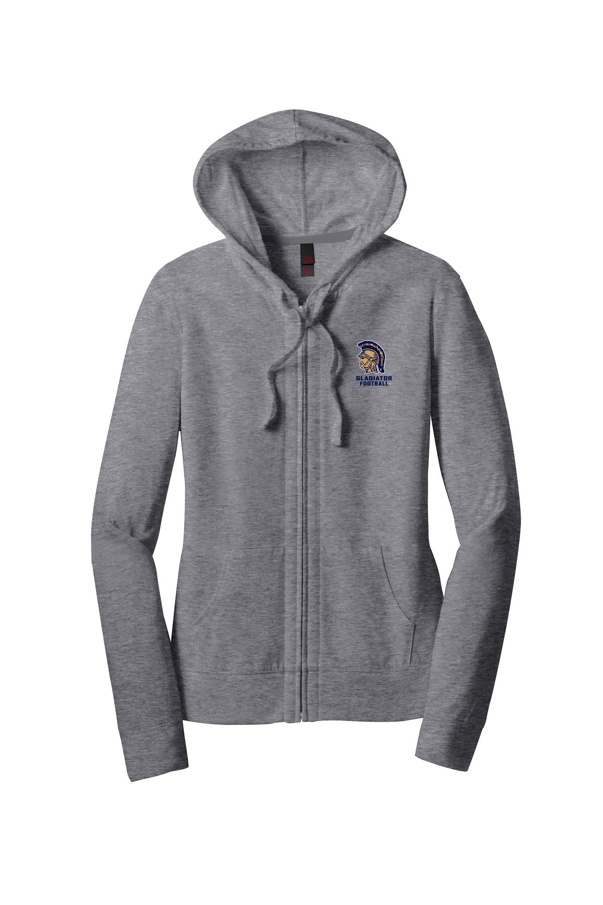 Women’s Fitted Jersey Full-Zip Hoodie