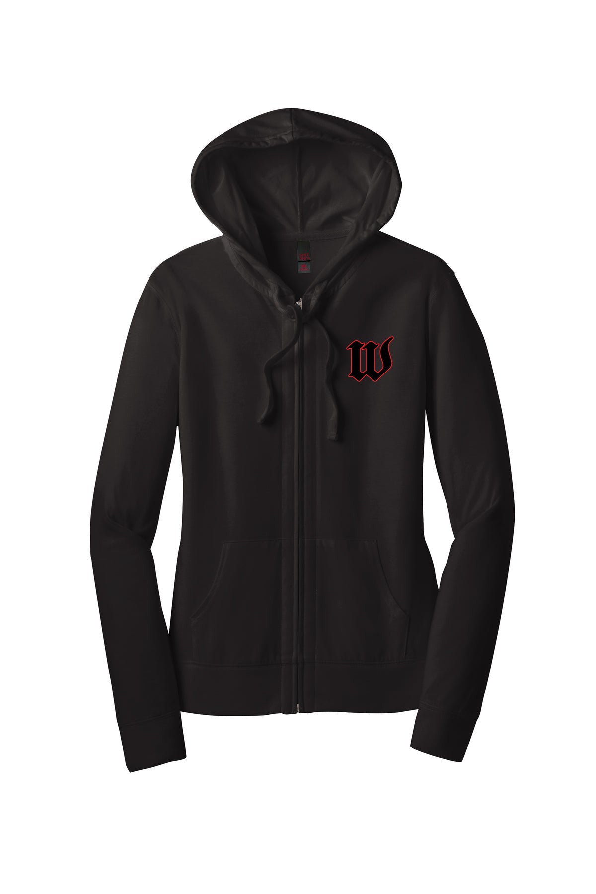 Women’s Fitted Jersey Full-Zip Hoodie