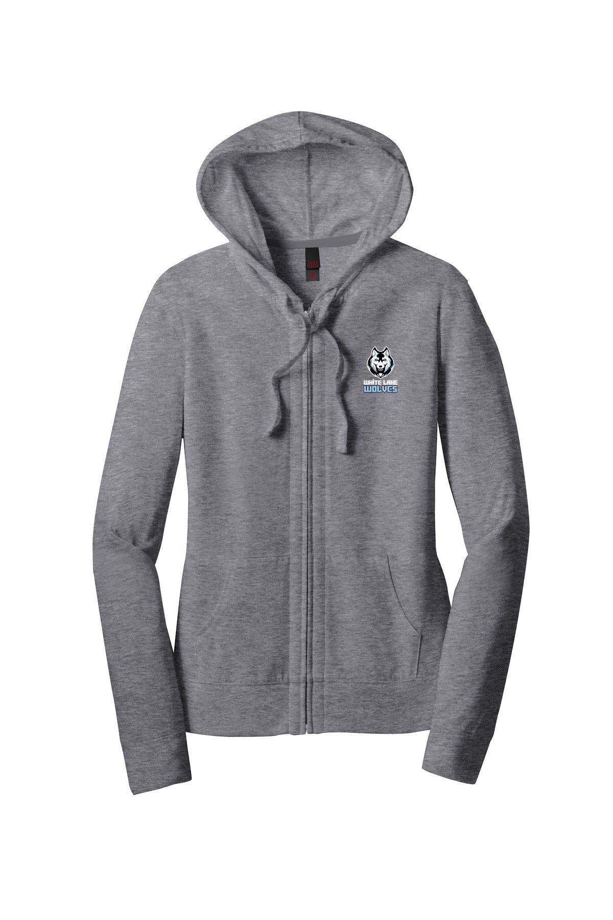 Women’s Fitted Jersey Full-Zip Hoodie